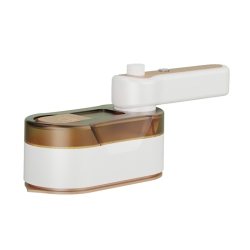 THE WAY Small Handheld Garment Steamer Folding Rotary Electric Iron for Home Use Travel Large Capacity Steam Ironing Machine - Us Spec - In White