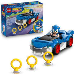 Lego Hedgehog Sonic: Speedster Lightning - 126 Pieces (77117)