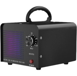 Basement Musty Odor Eliminator Machine – 80, 000mg/h High-Capacity Air Purifier for Home, Car, Pet, & Basement – Covers up to 7, 000 Sq. Ft (Black)