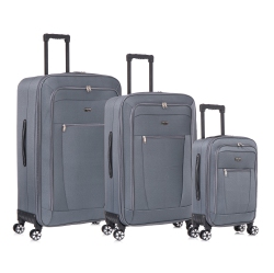 TOSCANO Consigliere 3PC (21", 28", 32") Softside Luggage Set