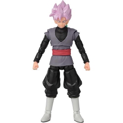 BANDAI Dragon Ball Evolve: Super Saiyan Rose Goku Dragon Ball Super 5" Action Figure In Black