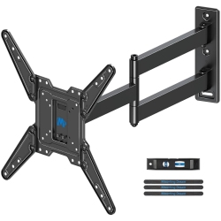 MOUNTING DREAM Long Arm Tv Wall Mount for Most 26-65 Inch Tvs, 30 Inch Long Extension Tv Mount Swivel And Tilt, Full Motion Wall Mount Tv Bracket Fit