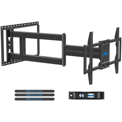 MOUNTING DREAM Long Arm Tv Wall Mount for Most 42-90 Inch Tv, 40 Inch Extension Tv Mount Swivel And Tilt, Full Motion Mount Fits Max Vesa 800X400Mm