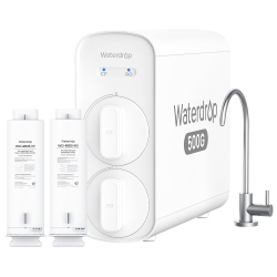 WATERDROP G5P500 Reverse Osmosis Water Filter, Nsf/ansi 372 Certified, 7 Stage Reverse Osmosis System, 500G