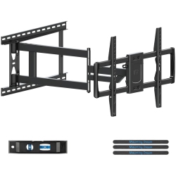 MOUNTING DREAM Long Arm Tv Wall Mount for 37-75 Inch Tv, Corner Tv Wall Mount \w 32” Long Extension, Full Motion Tv Mount Swivel & Tilt, Fits Max
