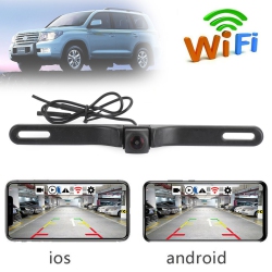 TOPTENG 170° Wifi Car Rear View Cam Backup Wireless Camera Fit for Iphone Android