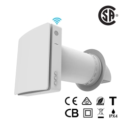 HOLTOP CANADA Holtop Ductless Single Room Erv (Energy Recovery Ventilator) – Co2 Sensor Ventilation System, Ceramic Heat Recovery, Dual Filters