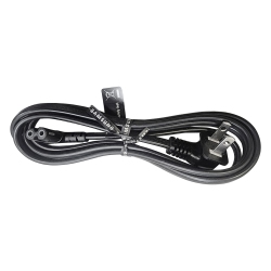 SAMSUNG 5 Feet (61") Figure-8 Ac Power Cord Cable – 90° Angled, Ul & Csa Certified Cable Compatible \w Lg, Sony, Tcl, Insignia, Sharp, Toshiba