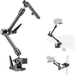 SMALLRIG Friction Magic Arm Camera Mount \w Super Clamp And Camera Platform, Studio Space Saver, Heavy Duty Mount/bracket for Lights, Cameras - 4862