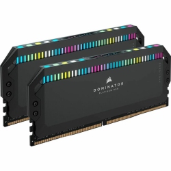 CORSAIR Dominator Platinum RGB 64GB (2X32GB) Ddr5 Dram 6400Mt/s C32 Memory Kit - (Cmt64Gx5M2B6400C32) In Black