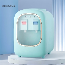 THE WAY Ice And Hot Portable Water Dispenser - Lightweight, Low Noise, Leakproof, Space-Saving, Stainless Steel Interior - Us 110V Ice And Hot Model