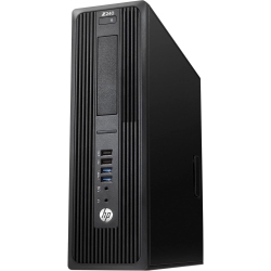 HP Refurbished (Good) - Z240 Sff Workstation Desktop PC Intel Core I5-7500 | 3.4 Ghz | 16GB Ram | 256GB SSD | Windows 11 | Ideal for Office