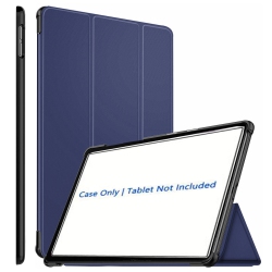 TASNIM Case for Samsung Galaxy Tab S6 Lite 10.4-Inch 2024/2022/2020 With S Pen Holder, Slim Tablet Cover With Soft Tpu Back, Auto Wake/sleep (Blue)