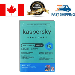 KASPERSKY Standard 1 User 1 Year License_DVD Case
