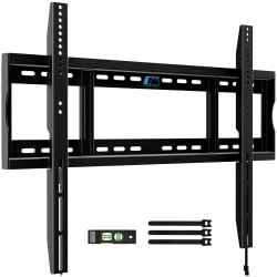HOME VISION Heavy Duty Fixed Tv Wall Mount Holds Up to 264Lbs, for 48-120 Inch Flat Curved Tv Mount Bracket Fits 16"/18"/24"/28" Wood Stud, Max Vesa