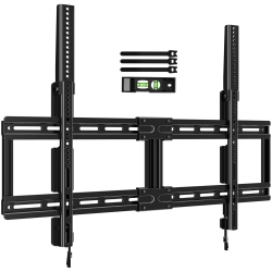 HOME VISION Large Fixed Tv Wall Mount for 42-100" Flat/curved Tvs Up to 200Lbs, Low Profile Heavy Duty Tv Mount Bracket Fits 16", 24", 32" Wood Stud