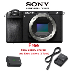 SONY Alpha A6700 Body Bonus: Bc-Qz1 Charger And Np-Fz100 Battery. Canada Authorized