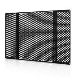 VEVOR 22 to 31.5Inch Rv Screen Door Protector, Adjustable Door Grille, Easy to Install, Reinforced Breathable Honeycomb Holes, Iron Camper Rv Entry