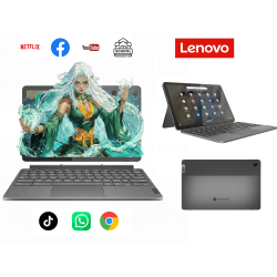LENOVO | Premium Chromebook Duet 11" 2K Touch(2000 1200) | Convertible Laptop/tablet & Detachable Kb | Large 128GB Storage | Fast Octa-Core Cpu