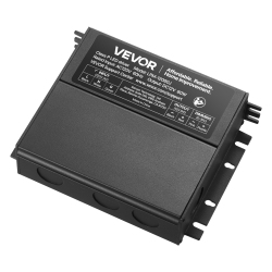 VEVOR 60W 12V Dimmable Led Driver, Triac/elv/mlv Ac to Dc Power Supply Transformer, Flicker-Free Dimming, Constant Voltage, Compatible \w Lutron And