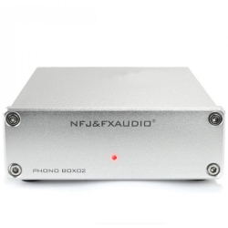 FX-AUDIO Fx Audio Box02 Mm/mc Phono Preamplifier High-Fidelity Vinyl Turntable Preamp