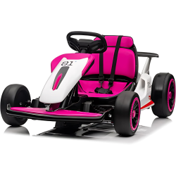 KIDSVIP 24V Vortex Edition Ride-On Drifting Go Kart for Big Kids W/ 180° Drift, Lights And Music Player