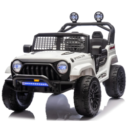 KIDSVIP 24V Trail-X Edition 2-Seater 4X4 Awd Upgraded Ride-On Truck W/ Rubber Wheels, Music & Remote