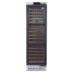 KUCHT Professional 24-Inch Built-In Panel Ready Three Zones Wine Cooler