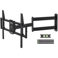 USX MOUNT Full Motion Long Arm Tv Wall Mount for Most 37-80 Inch Tvs Up to 100 Lbs, Smooth Motion Swivel And Tilt Tv Bracket, 32.05 Inch Extension