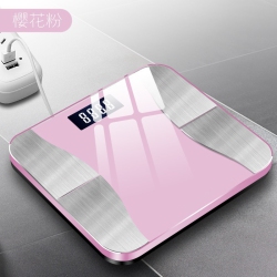 THE WAY Home Smart Body Fat Scale, Bluetooth Weight Scale, Body Fat Gift Digital Scale - Pink, Rechargeable, 29 26