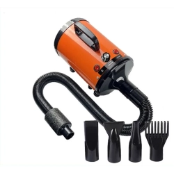 CHSSHA00 2800W Dog Hair Dryer - Adjustable Speed & Temperature Dog & Cat Dryer, Quiet Blower \w Cool & Hot Air, Lightweight & Portable, Ideal For