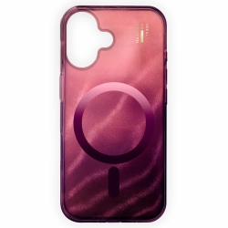 IDEAL OF SWEDEN Glitter Glow Magsafe Case Iphone 17 Cherry Lacquer