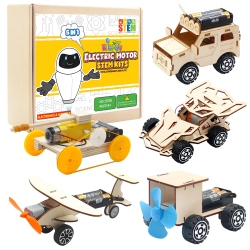 HLD 5 In 1 Stem Kits, Science Toys Kits for Kids Ages 8-12, Stem Toys for Boys Age 6 7 8 9 10 12 13 14 Girls Boys Birthday Gifts, Diy Wooden Model Car