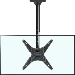 MOUNTUP Ceiling Tv Mount for Most 24"-65" Tvs, Full Motion Height Adjustable Tv Mount Bracket, Holds Up to 99Lbs, Max Vesa 400X400Mm