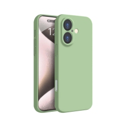 PANDACO Soft Shell Matte Matcha Case for Iphone 17