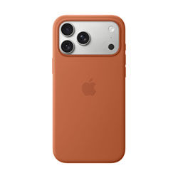 Apple Silicone Fitted Hard Shell Case with MagSafe for iPhone 17 Pro Max - Orange