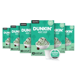 DUNKIN DONUTS Limited Edition Dunkin’ Donuts Chip 10Ct K-Cup (Pack Of 6) In Mint