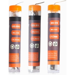 TOWOT Solder Wire With Rosin Core 3 PCs (1.2 Mm/1.0 Mm/0.8 Mm) 10 G Tin Lead Rosin Core Flux Iron Welding Tool for Electrical Soldering