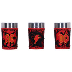 Nemesis Now ACDC Collectible Shot Glass Set - 3 Pack