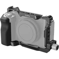 SMALLRIG Zv-E1 Cage Kit \w Silicone Grip And Cable Clamp for HDMI, Full Camera Cage Kit for Sony Zv-E1, Built-In Quick Release Plate for Arca-Type
