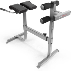 CAPHAUS Adjustable Hyperextension 90 Degree Strength Roman Chair With Handle