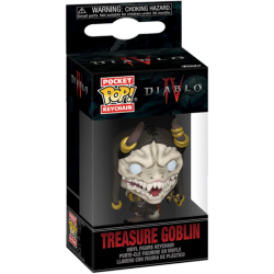 GROSNOR Funko Pop Keychain Diablo 4 Treasure Goblin In Multicolor