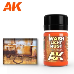 AK INTERACTIVE Weathering Light Rust Enamel Wash (Ak046)