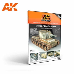 AK INTERACTIVE Weathering Techniques for Invernal Vehicles (DVD) New