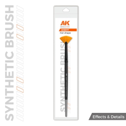 AK INTERACTIVE Synthetic Brush - Fan Shape