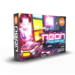 AK INTERACTIVE 3G Neon Color Set New