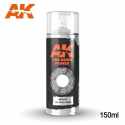 AK INTERACTIVE Fine Resin Primer - Spray 150Ml New