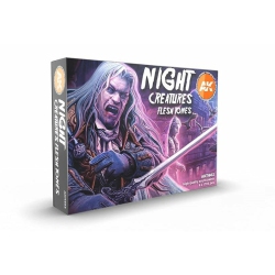 AK INTERACTIVE - Night Creature Flesh Tones Acrylic Paint Set New