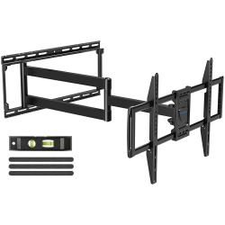 MOUNTUP Tv Wall Mount for Most 37"-75" Tvs, Corner Tv Wall Mount \w 30" Extension Full Motion \w Swivel Tilt Max Vesa 600X400MM Load Up to 88 Lbs