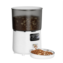 CHSSHA00 Smart Wifi Automatic Cat And Dog Feeder \w Camera, 6L - App Controlled, Timed Automatic Pet Feeder, Smart Cat Feeder Dry Food Dispenser